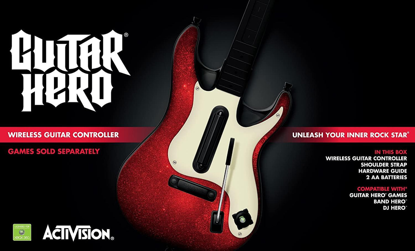 Guitar Hero 5 Wireless Guitar Controller - Xbox 360