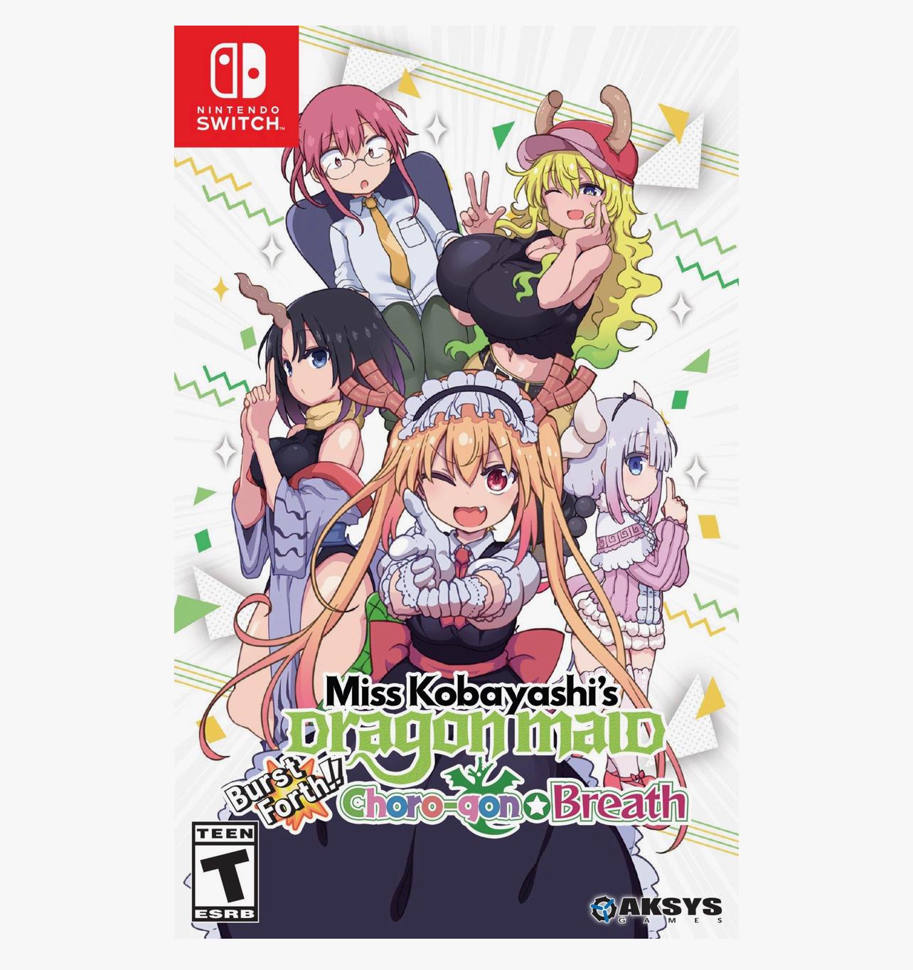 Miss Kobayashi's Dragon Maid: Burst Forth Choro-Gon Breath - Nintendo Switch