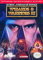 Nexwave Video Games Inc. - Wizards and Warriors III Kuros Visions of Power - Video Game - NES