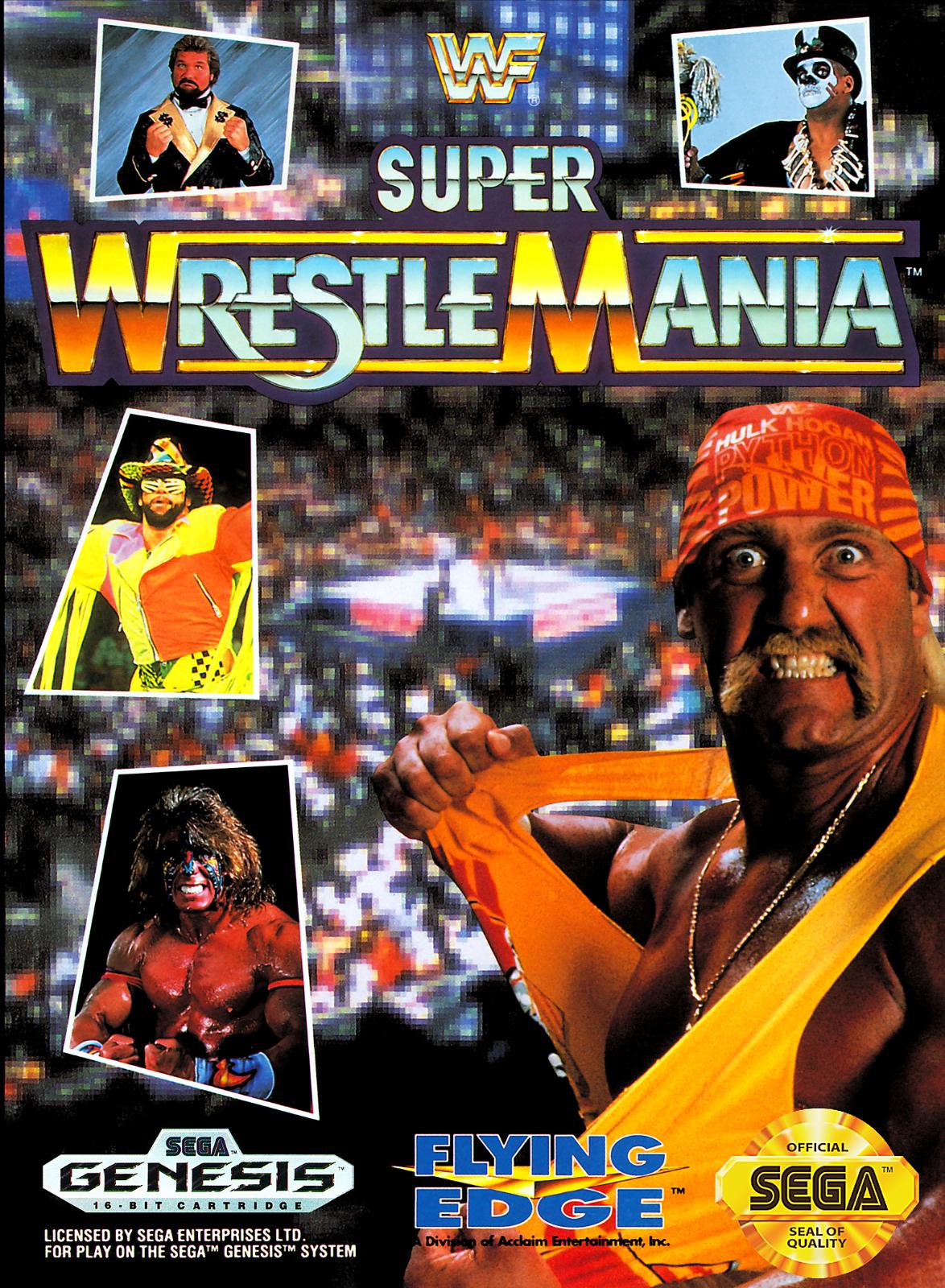 Nexwave Video Games Inc. - WWF Super Wrestlemania - Video Game - Sega Genesis