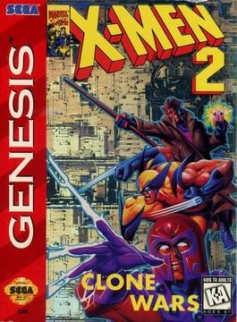 Nexwave Video Games Inc. - X-Men 2 The Clone Wars - Video Game - Sega Genesis