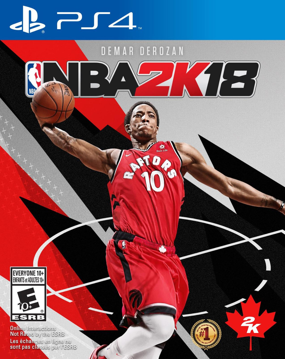 NBA 2K18 [Canadian Cover] - Playstation 4