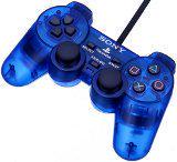 Nexwave Video Games Inc. - Blue Dual Shock Controller - Video Game - Playstation 2