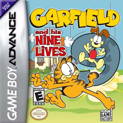 Nexwave Video Games Inc. - Garfield And His Nine Lives - Video Game - GameBoy Advance