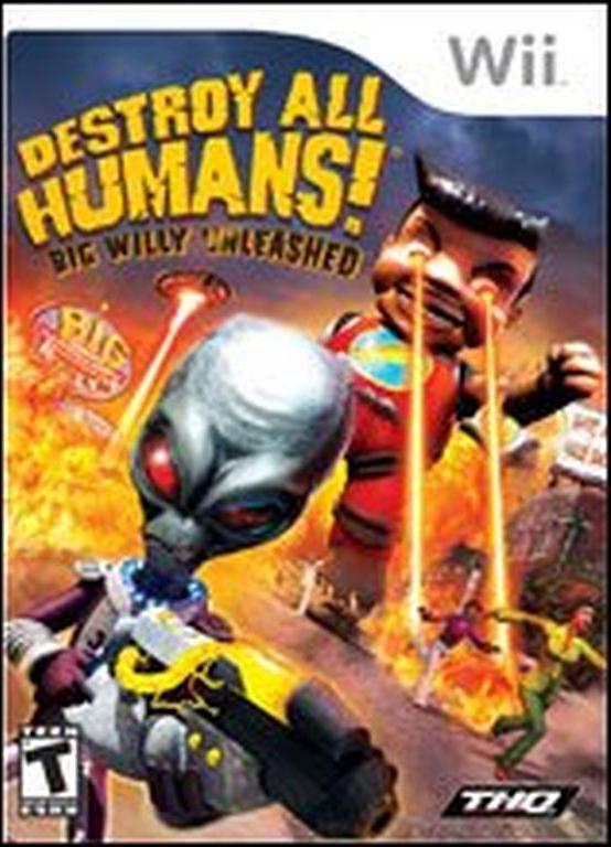 Nexwave Video Games Inc. - Destroy All Humans Big Willy Unleashed - Video Game - Wii