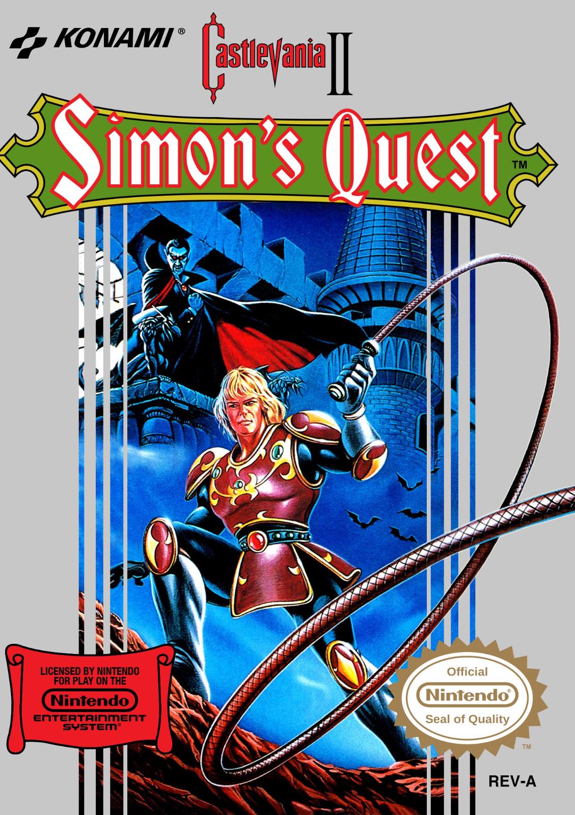 Nexwave Video Games Inc. - Castlevania II Simon's Quest - Video Game - NES