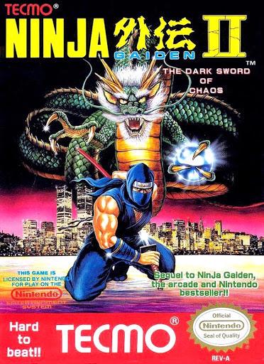 Nexwave Video Games Inc. - Ninja Gaiden II The Dark Sword of Chaos - Video Game - NES