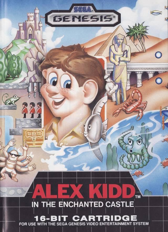 Nexwave Video Games Inc. - Alex Kidd in the Enchanted Castle - Video Game - Sega Genesis