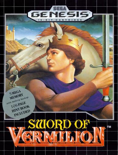 Nexwave Video Games Inc. - Sword of Vermilion - Video Game - Sega Genesis