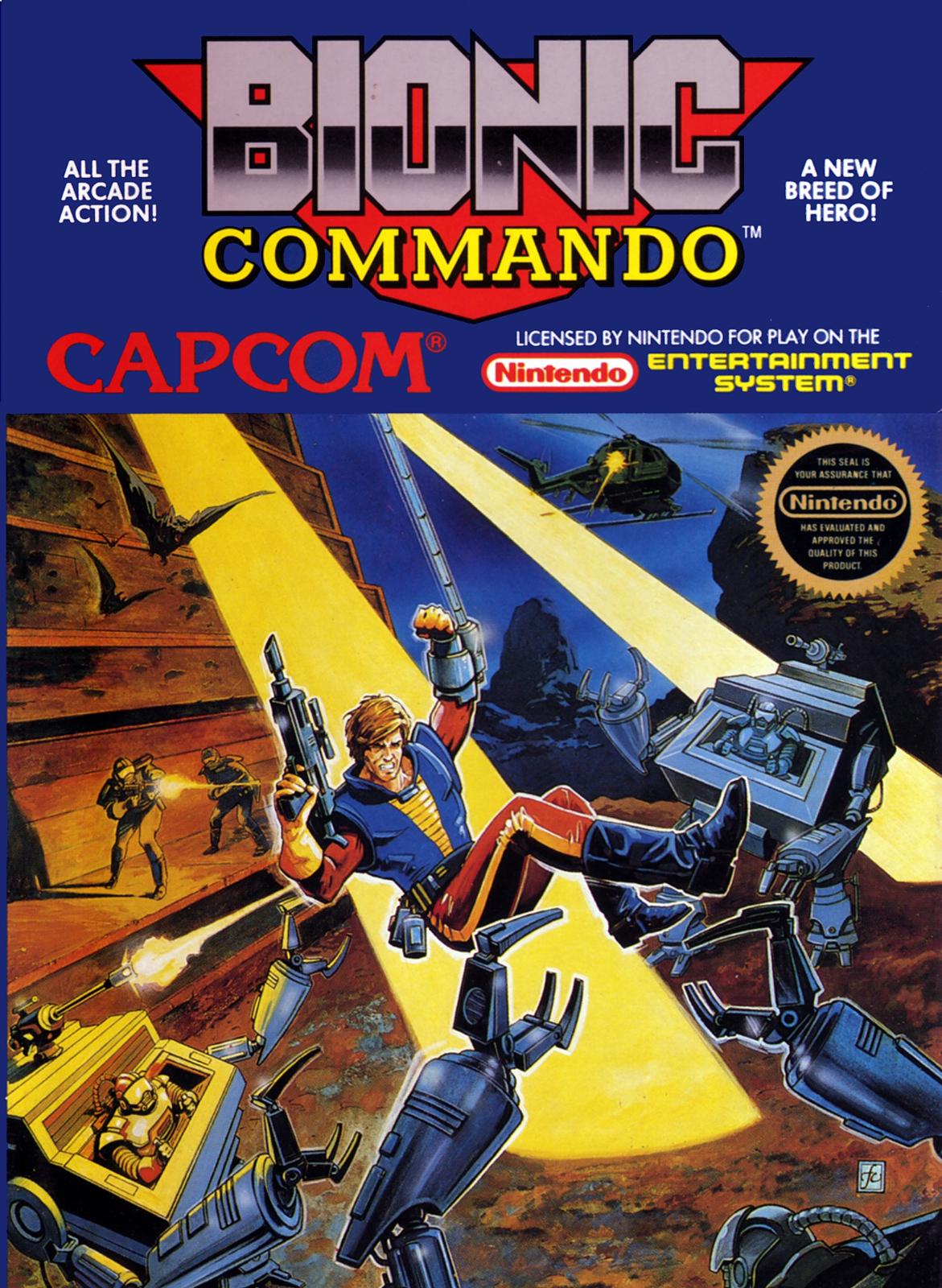 Nexwave Video Games Inc. - Bionic Commando - Video Game - NES