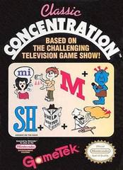 Nexwave Video Games Inc. - Classic Concentration - Video Game - NES