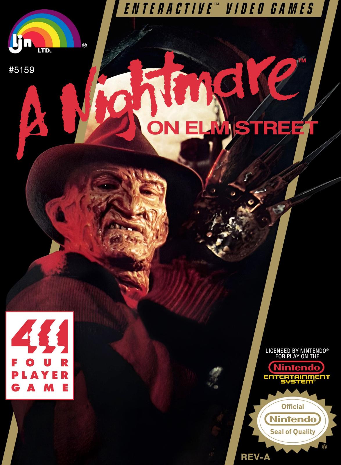 Nexwave Video Games Inc. - A Nightmare on Elm Street - Video Game - NES