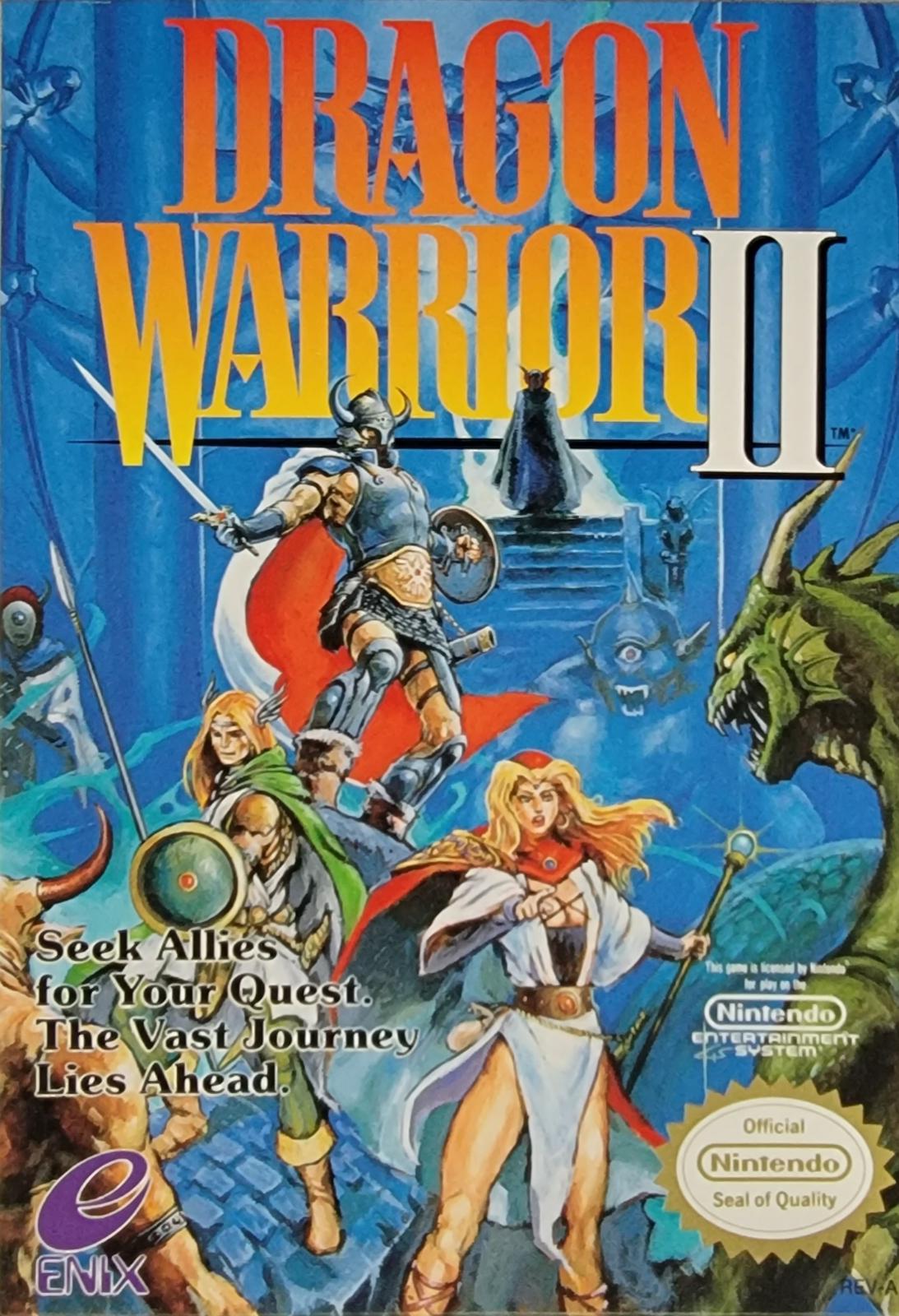 Nexwave Video Games Inc. - Dragon Warrior II - Video Game - NES