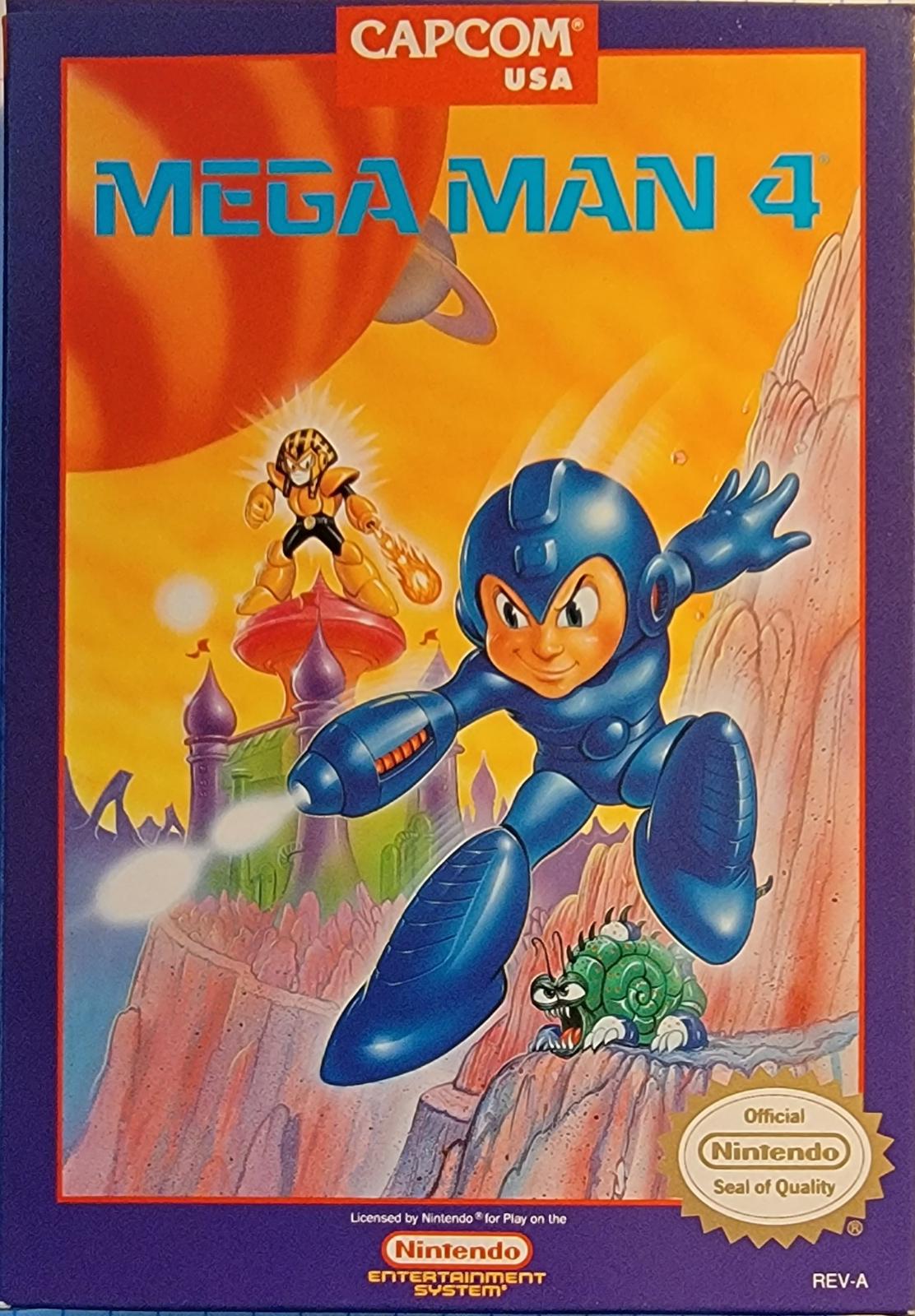 Nexwave Video Games Inc. - Mega Man 4 - Video Game - NES