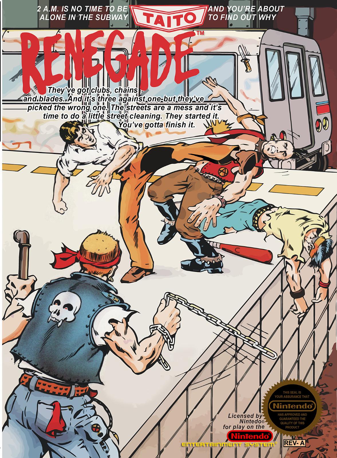 Nexwave Video Games Inc. - Renegade - Video Game - NES