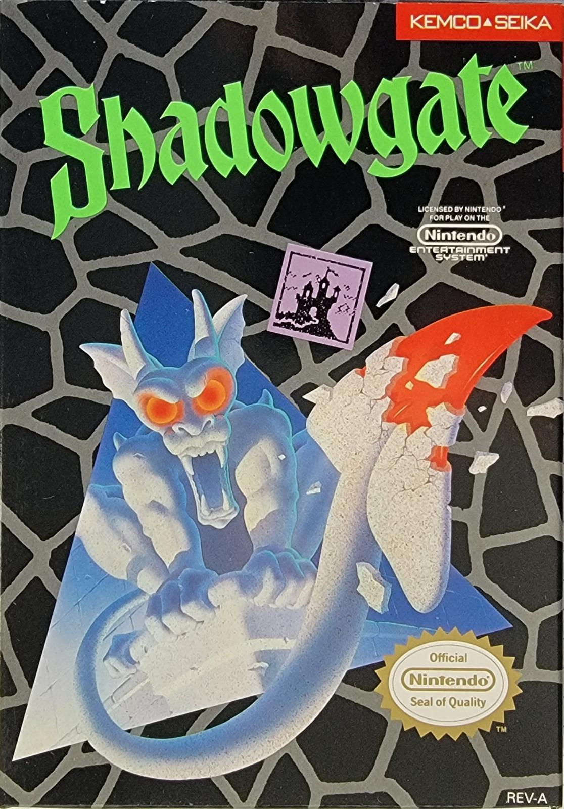 Nexwave Video Games Inc. - Shadowgate - Video Game - NES