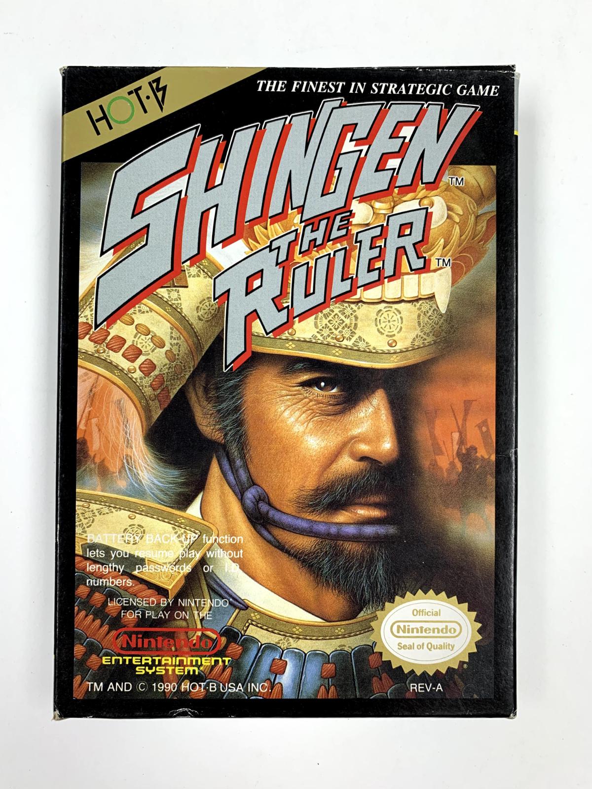 Nexwave Video Games Inc. - Shingen the Ruler - Video Game - NES