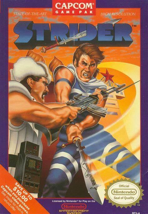 Nexwave Video Games Inc. - Strider - Video Game - NES