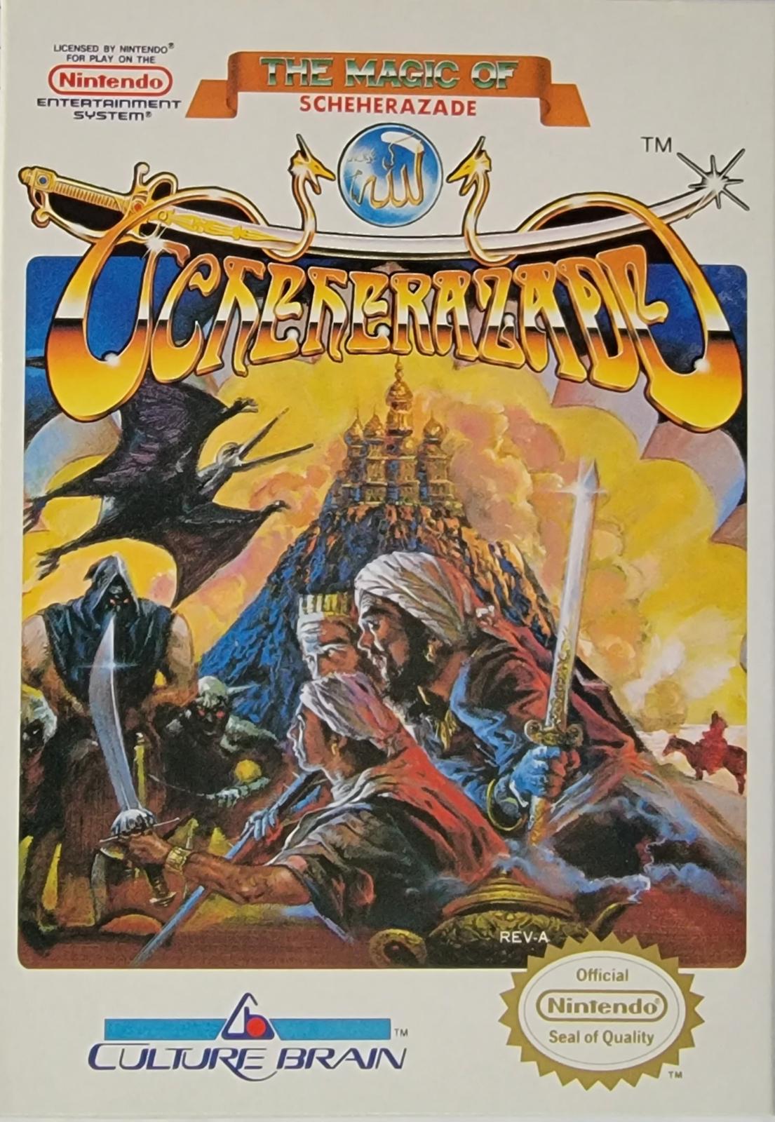 Nexwave Video Games Inc. - The Magic of Scheherazade - Video Game - NES