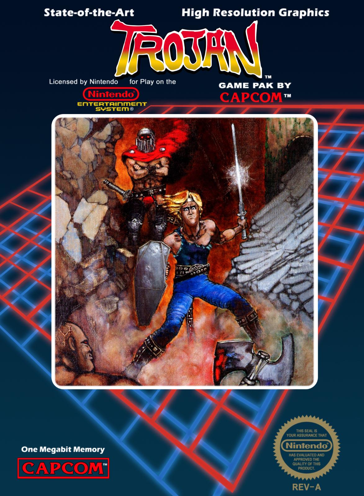 Nexwave Video Games Inc. - Trojan - Video Game - NES