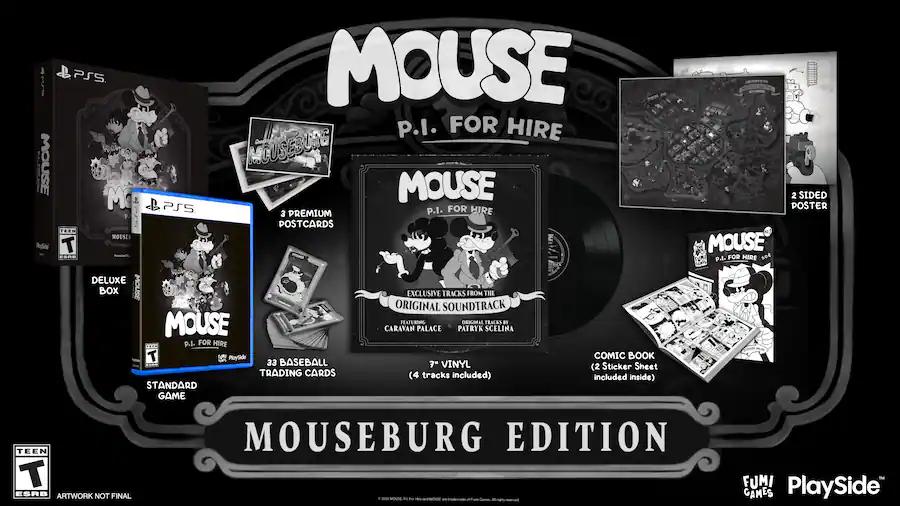 Nexwave Video Games Inc. - Mouse: P.I. For Hire [Mouseburg Edition] - Video Game - Playstation 5