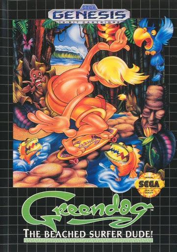 Nexwave Video Games Inc. - Greendog Beached Surfer Dude - Video Game - Sega Genesis