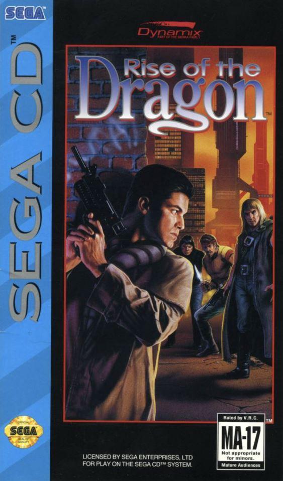 Nexwave Video Games Inc. - Rise of the Dragon - Video Game - Sega CD