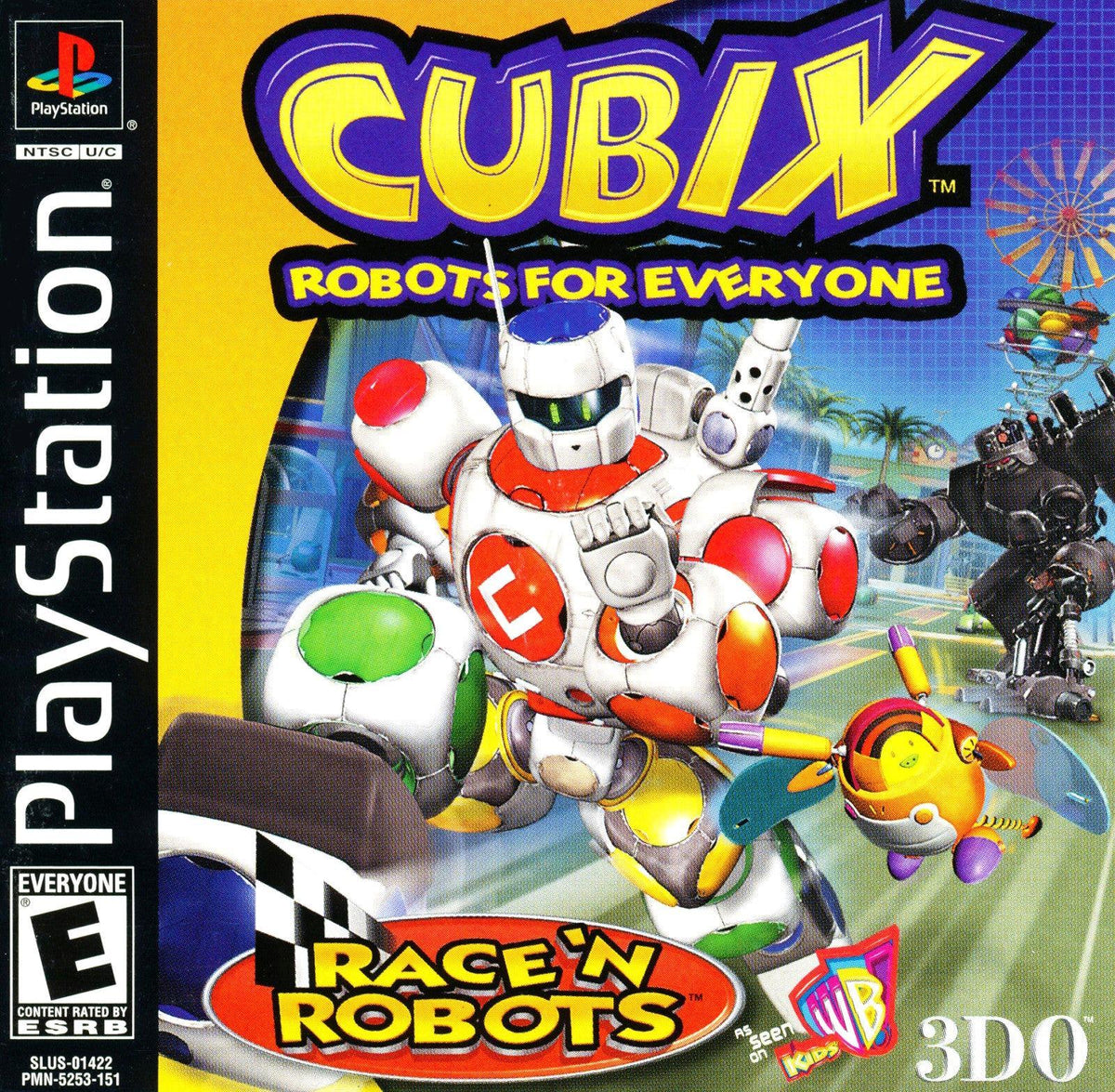 Nexwave Video Games Inc. - Cubix Robots for Everyone Race N Robots - Video Game - Playstation