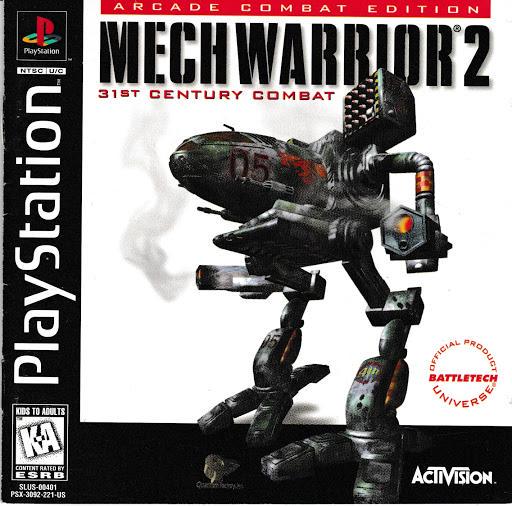 Nexwave Video Games Inc. - Mechwarrior 2 - Video Game - Playstation