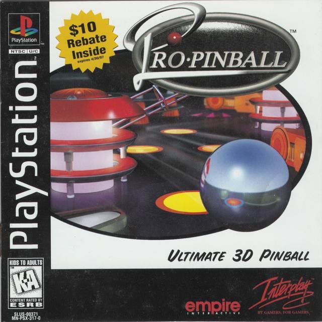 Nexwave Video Games Inc. - Pro Pinball - Video Game - Playstation