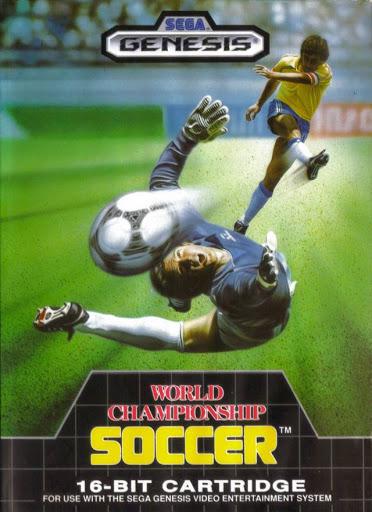 Nexwave Video Games Inc. - World Championship Soccer - Video Game - Sega Genesis