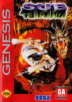 Nexwave Video Games Inc. - Sub Terrania - Video Game - Sega Genesis