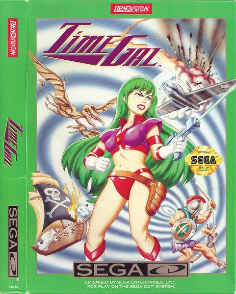 Nexwave Video Games Inc. - Time Gal - Video Game - Sega CD