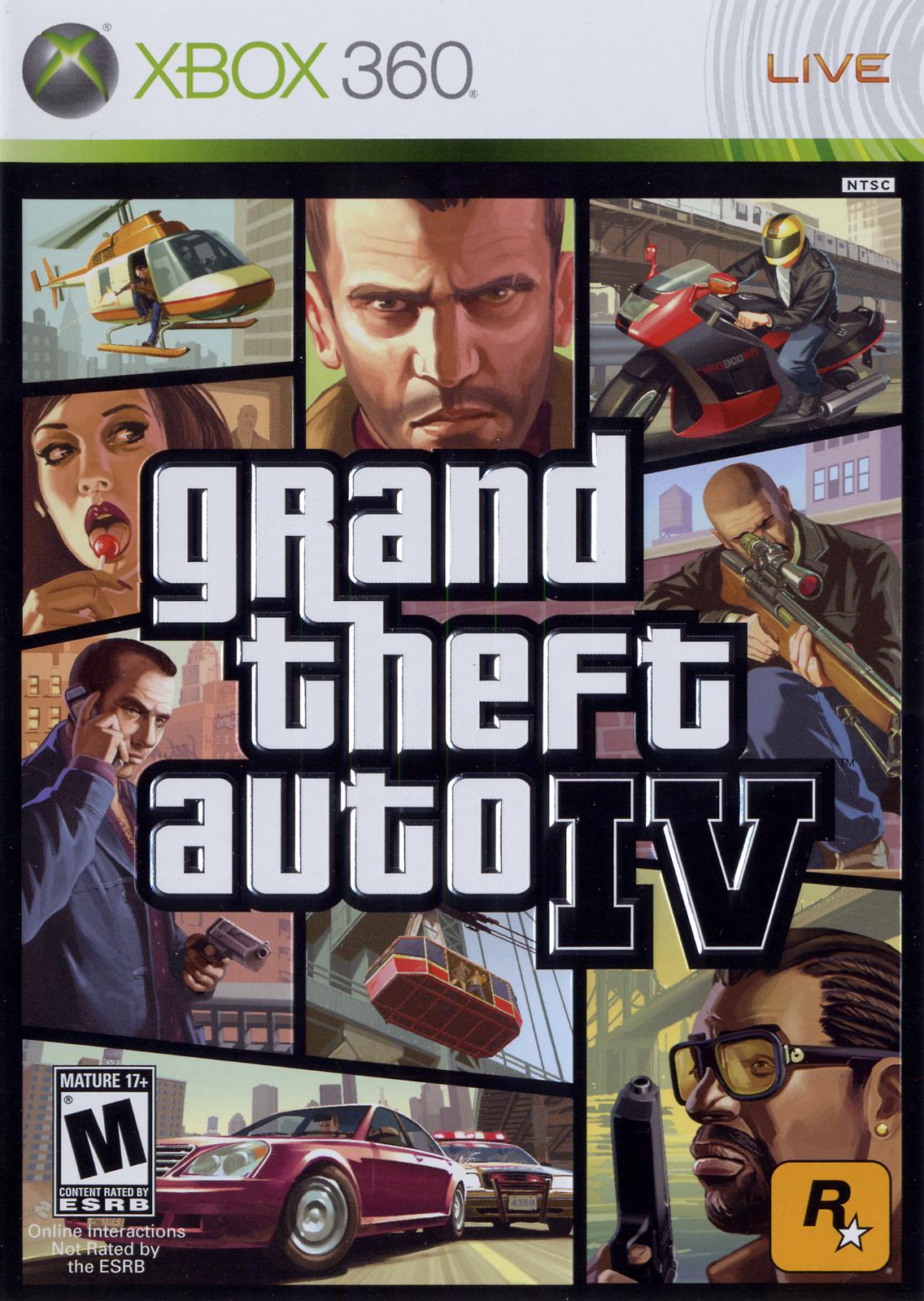 Nexwave Video Games Inc. - Grand Theft Auto IV - Video Game - Xbox 360