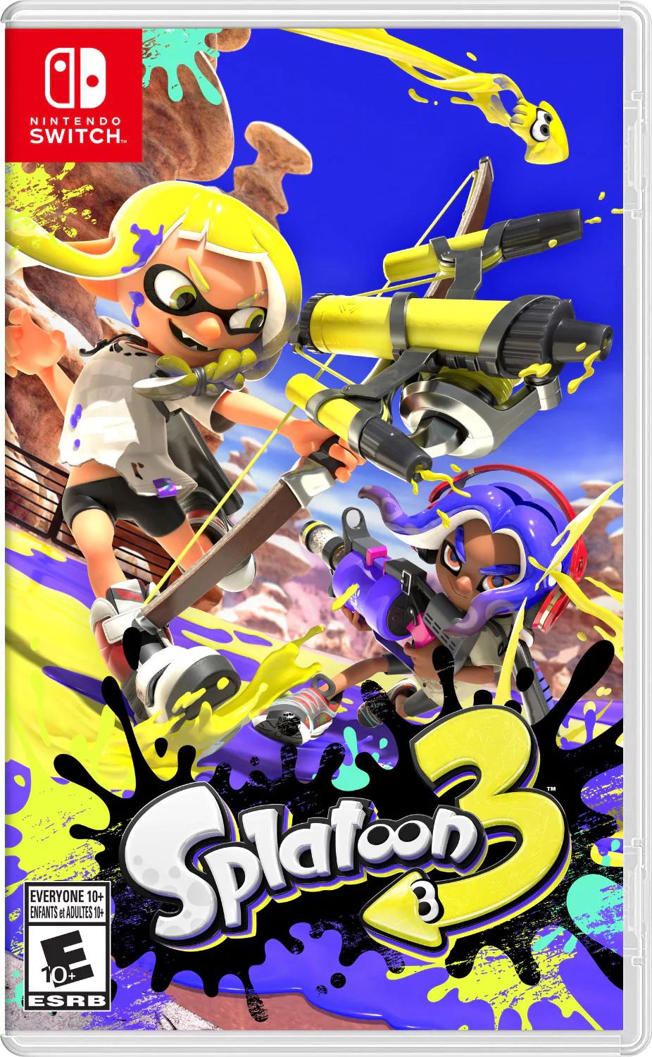 Nexwave Video Games Inc. - Splatoon 3 - Video Game - Nintendo Switch