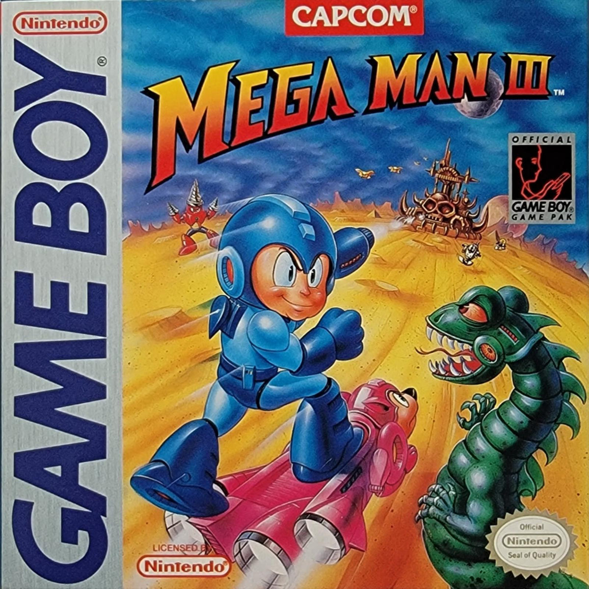 Nexwave Video Games Inc. - Mega Man 3 - Video Game - GameBoy