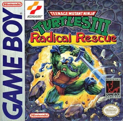 Nexwave Video Games Inc. - Teenage Mutant Ninja Turtles III Radical Rescue - Video Game - GameBoy