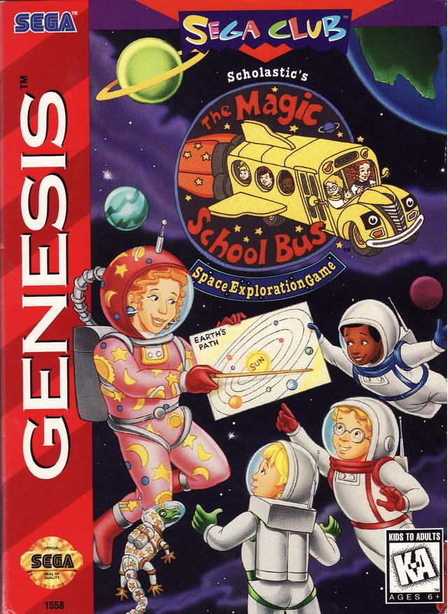 Nexwave Video Games Inc. - The Magic School Bus - Video Game - Sega Genesis