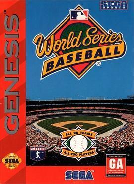 Nexwave Video Games Inc. - World Series Baseball - Video Game - Sega Genesis