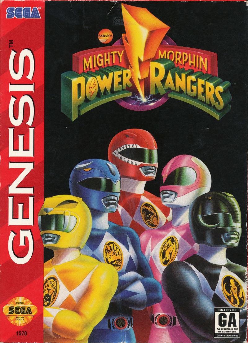 Nexwave Video Games Inc. - Mighty Morphin Power Rangers - Video Game - Sega Genesis