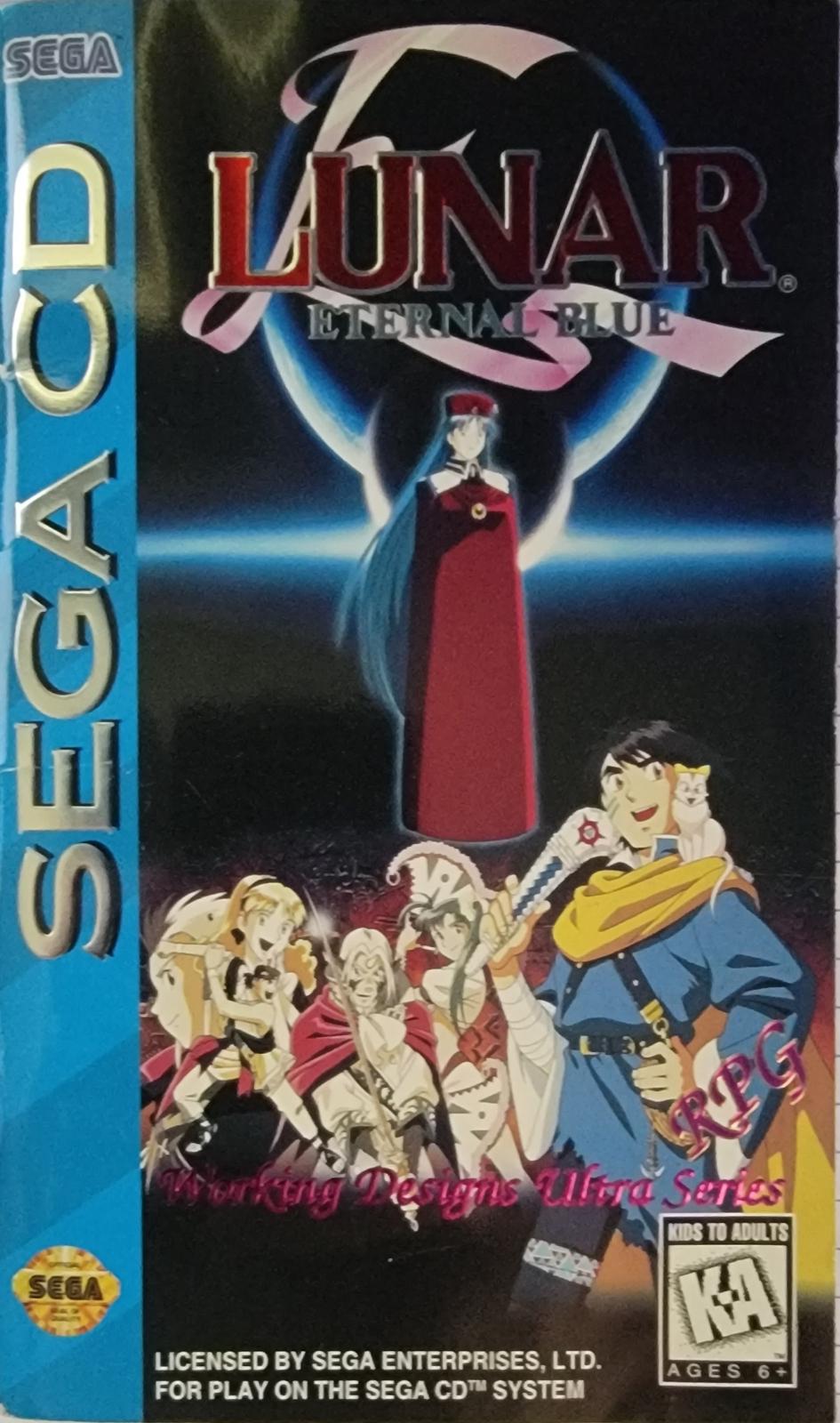 Nexwave Video Games Inc. - Lunar Eternal Blue - Video Game - Sega CD