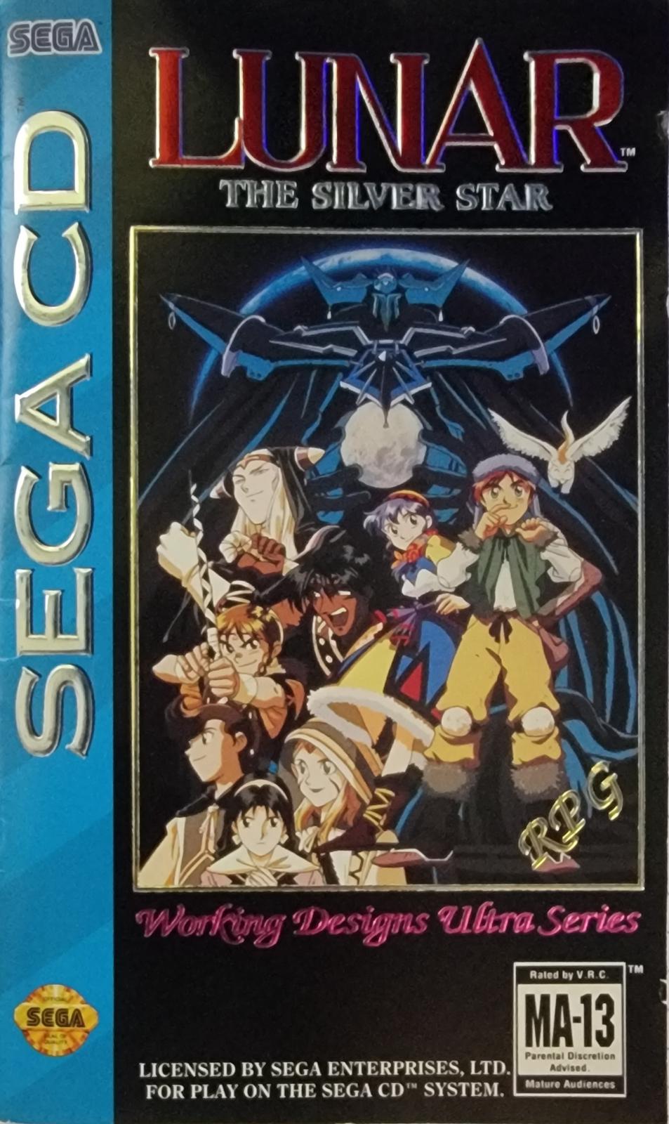 Nexwave Video Games Inc. - Lunar The Silver Star - Video Game - Sega CD