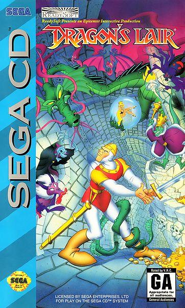 Nexwave Video Games Inc. - Dragon's Lair - Video Game - Sega CD
