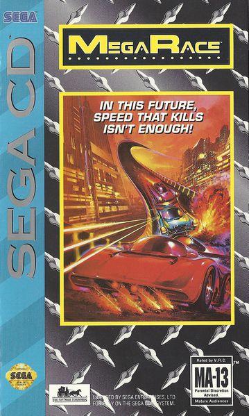 Nexwave Video Games Inc. - MegaRace - Video Game - Sega CD