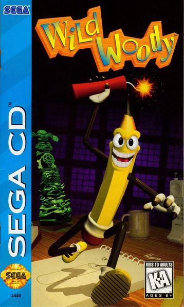 Nexwave Video Games Inc. - Wild Woody - Video Game - Sega CD