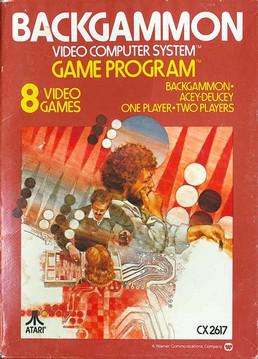 Nexwave Video Games Inc. - Backgammon - Video Game - Atari 2600