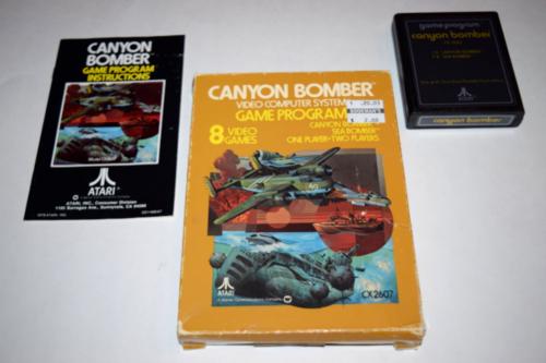 Nexwave Video Games Inc. - Canyon Bomber - Video Game - Atari 2600
