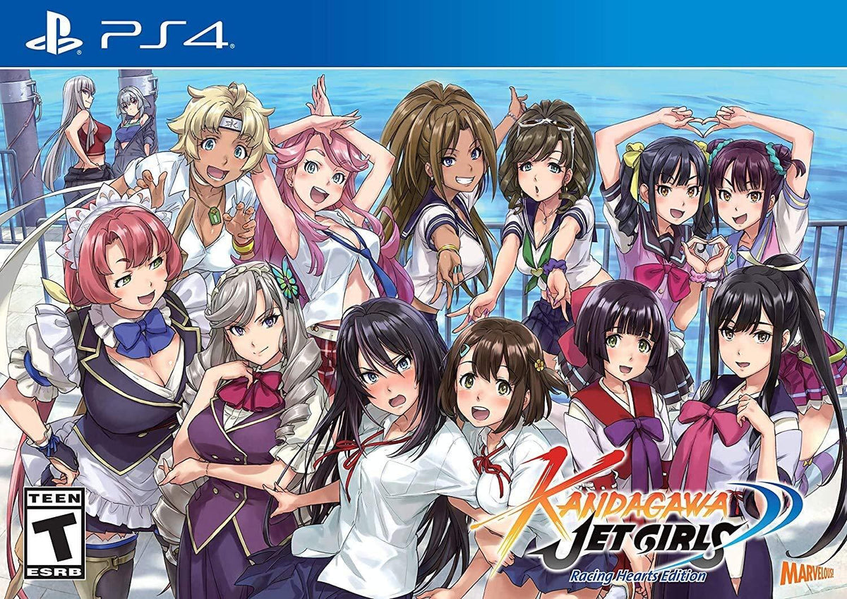Nexwave Video Games Inc. - Kandagawa Jet Girls [Racing Hearts Edition] - Video Game - Playstation 4