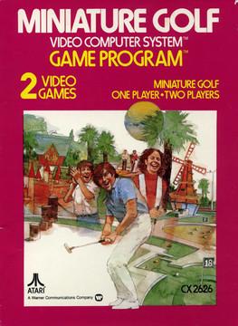 Nexwave Video Games Inc. - Miniature Golf - Video Game - Atari 2600