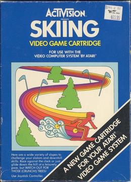 Nexwave Video Games Inc. - Skiing - Video Game - Atari 2600
